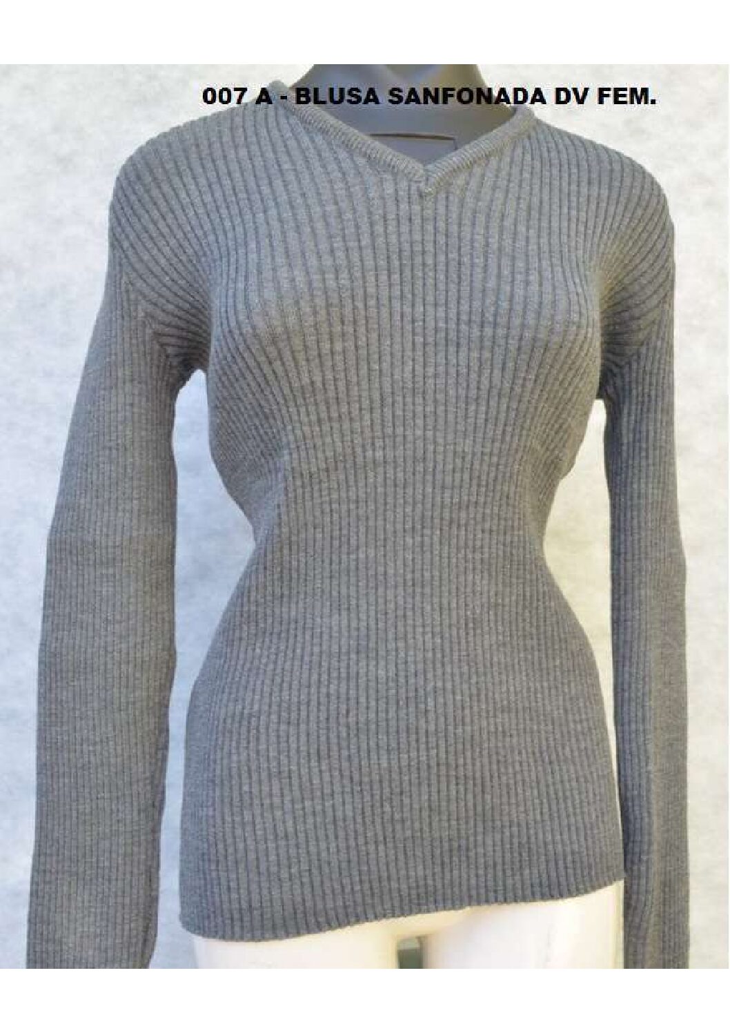 Blusa  sanfonada Basica feminina