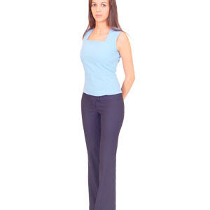 Calça Social Feminina Barra Flare