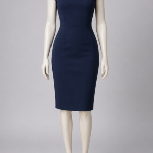 Vestido Decote  Canoa