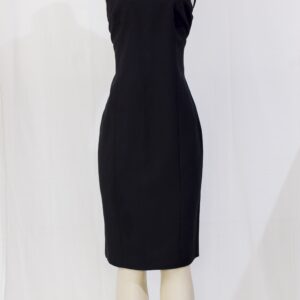 Vestido  tubo decote Quadrado sem mangas